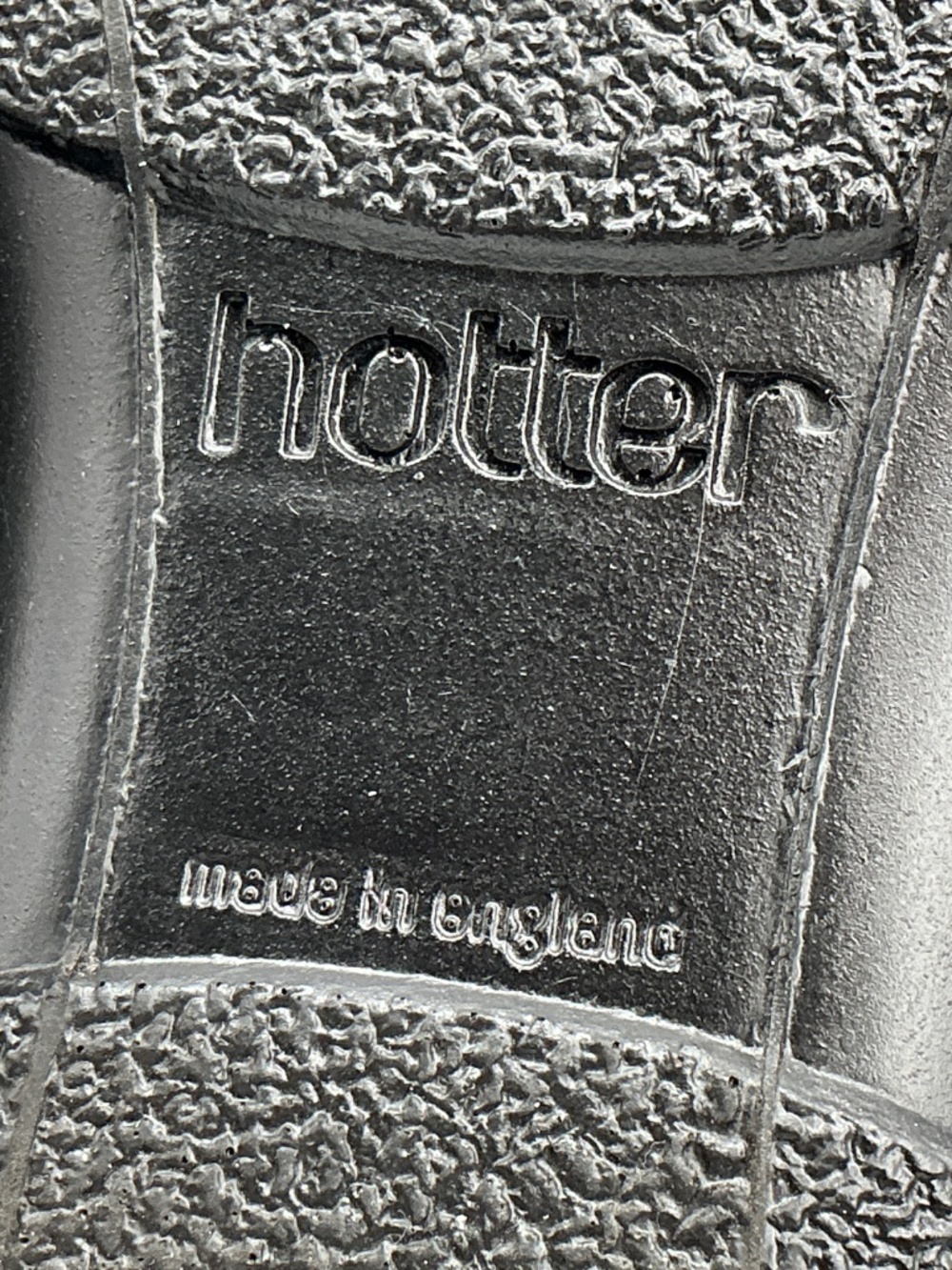 Hotter SHAKE Mary Jane Flats Women Size 11 Wide Black Leather England Shoes Goth - Picture 13 of 15